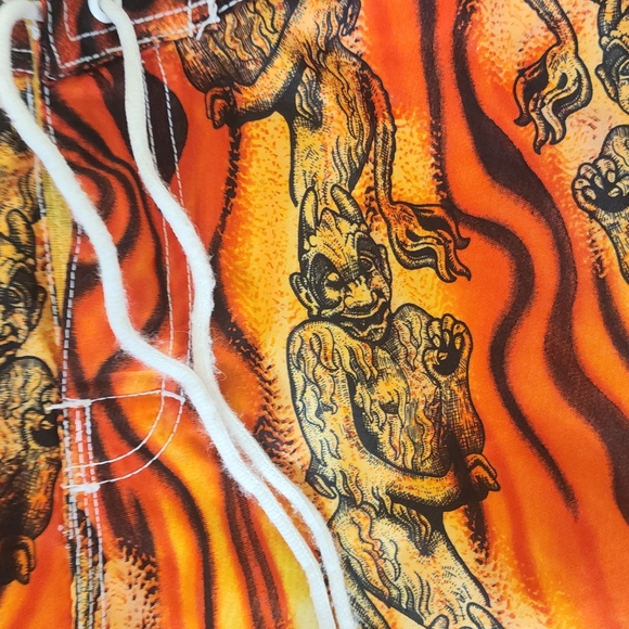 Rusty 34 Men's Board Shorts Swim - Picture 3 of 5